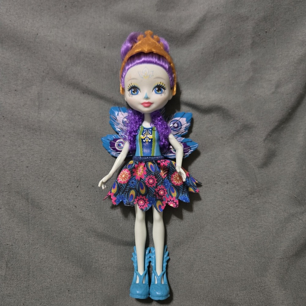 Enchantimals  Patter Peacock  Fantasy Animal Blue & Purple Princess Small Mark‎